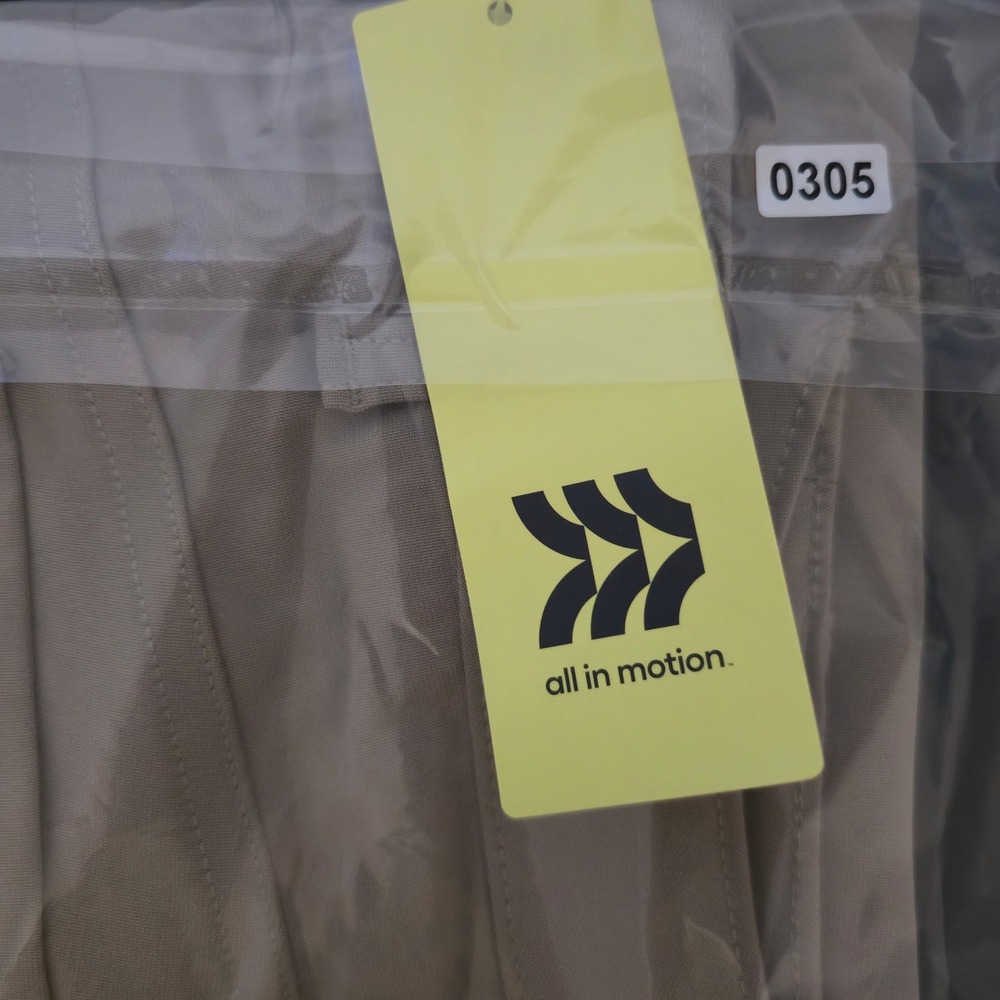All in Motion Mens Golf Pants Tan 36x30 Performance Stretch C6-0305-0306 - Picture 8 of 8